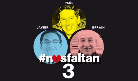 Homenajean a periodistas asesinados en la frontera colombo-ecuatorianad Homenajean a periodistas asesinados en la frontera colombo-ecuatoriana