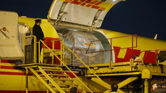 Llegó a Colombia nuevo cargamento de vacunas de Pfizer