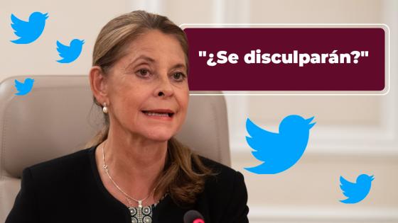 Con polémico trino, Marta Lucía Ramírez defendió el plan de vacunación Con polémico trino, Marta Lucía Ramírez defendió el plan de vacunación