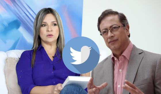 La razón de la polémica entre Vicky Dávila y Gustavo Petro