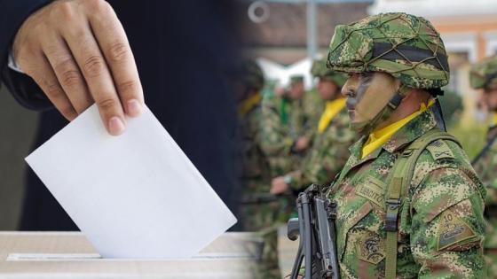 Polémica por proyecto para que militares y policías puedan votar 