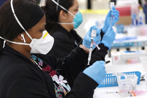 El ritmo de vacunación en Estados Unidos se ralentiza El ritmo de vacunación en Estados Unidos se ralentiza
