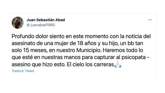 Asesinato en La Estrella, Antioquia Un hombre asesinó a su pareja y a su hijo en La Estrella, Antioquia
