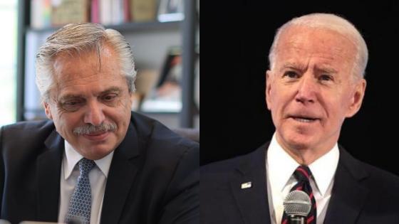 El mensaje de Joe Biden a Alberto Fernández, presidente de Argentina