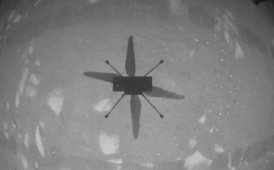 Helicóptero de la NASA realiza con éxito su primer vuelo sobre Marte
