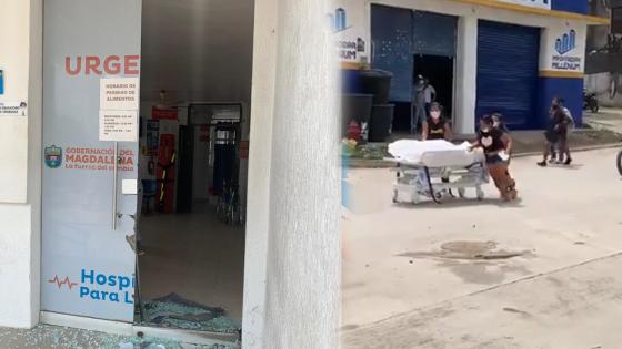 Familiares sacaron un cadáver del hospital en Fundación Familiares sacaron un cadáver del hospital en Fundación