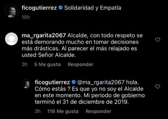 Ciudadana distraída reclamó a Federico Gutiérrez por Medellín Ciudadana distraída reclamó a Federico Gutiérrez por Medellín