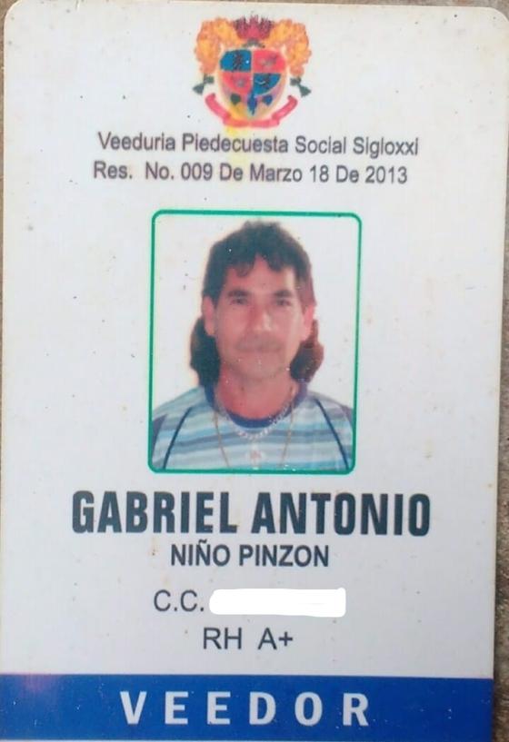 Gabriel Antonio Niño Gabriel Antonio Niño