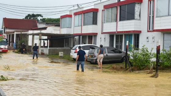 Inundaciones en Cúcuta por fuertes lluvias
