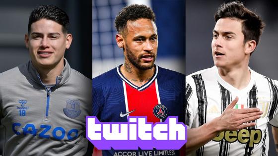 Top 5 de los futbolistas con Twitch 