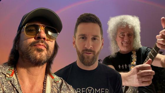 El nuevo 'Himno a la alegría' que unió a Juanes, Messi y Brian May