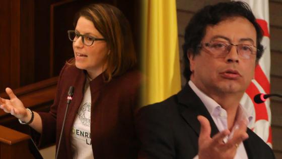 Rifirrafe entre Juanita Goebertus y Gustavo Petro por EPM Rifirrafe entre Juanita Goebertus y Gustavo Petro por EPM