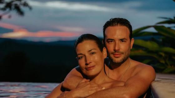 Sebastián Martínez y Kathy Saénz Sebastián Martínez y Kathy Saénz