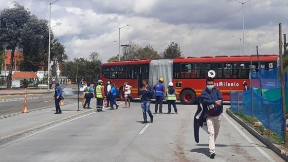 Protestas en Bogotá