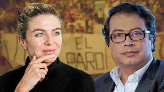 Margarita Rosa de Francisco defendió 'a capa y espada' a Gustavo Petro