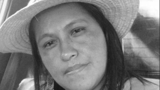 Sandra Peña, gobernadora indígena Asesinan a gobernadora indígena de Caldono, Cauca, Sandra Peña
