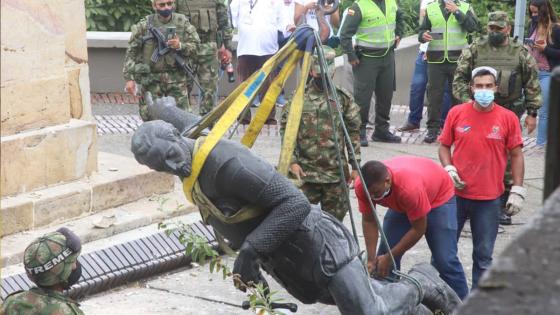 estatua de Sebastián de Belalcázar Cali