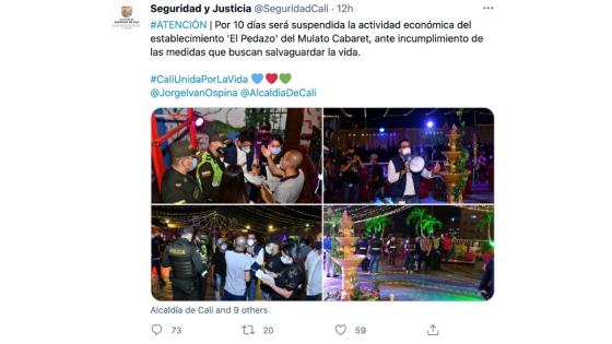 'El Pedazo' del Mulato Cabaret en Cali