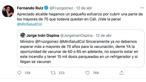 Vacuna Cali mayores de 65 años Vacuna Cali mayores de 65 años