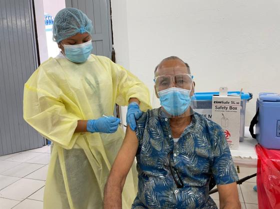 Vacunación contra el Covid-19 en Panamá