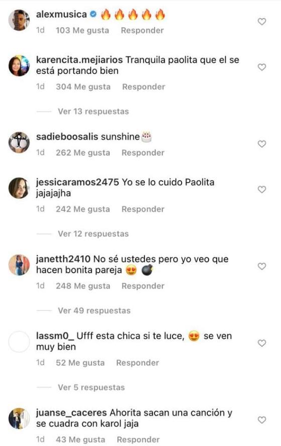 Los mensajes a Paola Jara por foto de Jessi Uribe y Karol G 