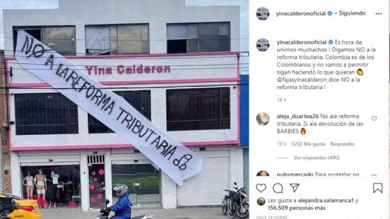 Protesta Yina Calderón Protesta Yina Calderón