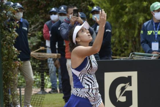 María Camila Osorio y su pimera victoria una tenista top 100 