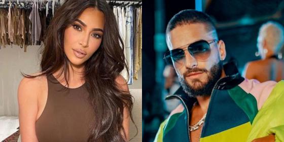 ¿Qué hacían Maluma y Kim Kardashian juntos?