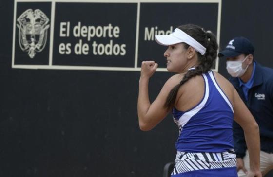 María Camila Osorio sigue en defensa del campeonato en la Copa Colsanitas