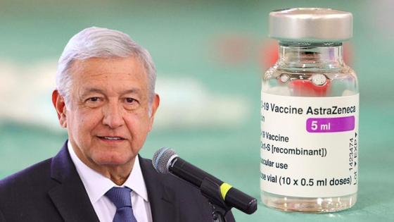 presidente de México AMLO recibió vacuna de AstraZeneca presidente de México AMLO recibió vacuna de AstraZeneca