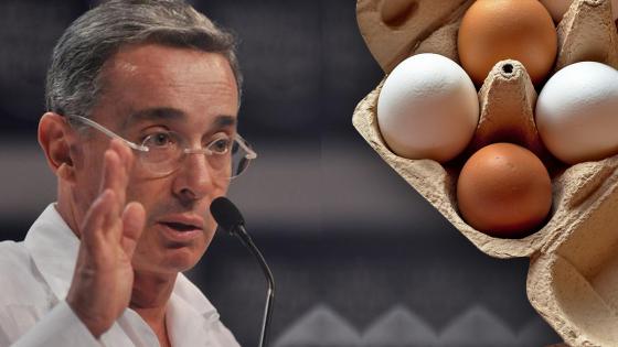 El expresidente Uribe tampoco sabe cuánto vale un huevo 