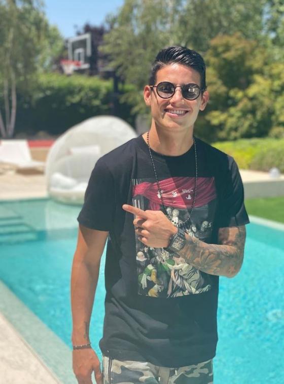 IG @jamesrodriguez10