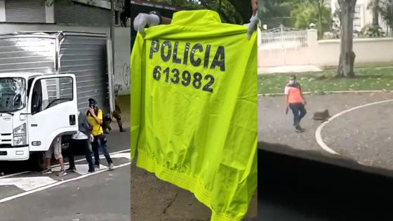 Denuncian ataque armado desde un camión a los manifestantes de Cali Denuncian ataque armado desde un camión a los manifestantes de Cali