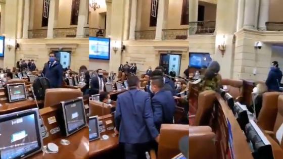 La fuerte discusión que no se vio en el debate de moción censura La fuerte discusión que no se vio en el debate de moción censura