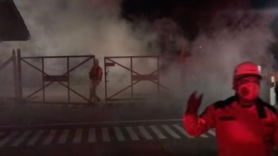 Denuncian ataque del Esmad contra sede de la Defensa Civil en Buga Denuncian ataque del Esmad contra sede de la Defensa Civil en Buga