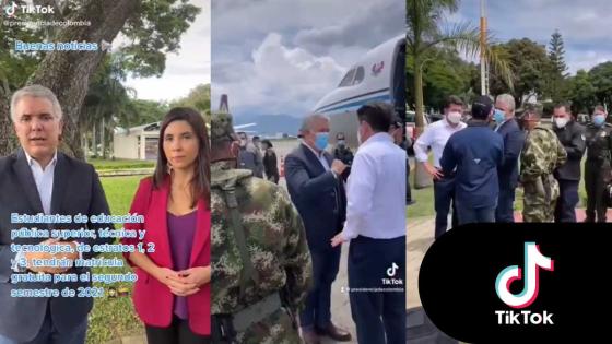 Críticas a Presidencia por música usada en video de TikTok