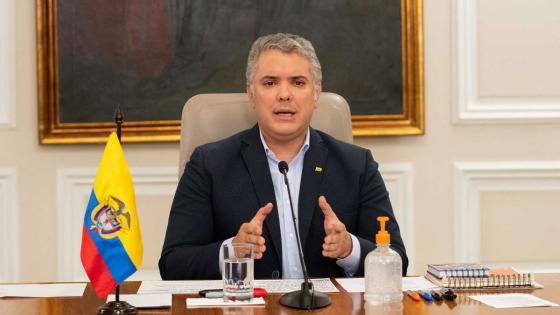 Duque responsabiliza a organizaciones criminales por actos vandálicos Duque responsabiliza a organizaciones criminales por actos vandálicos