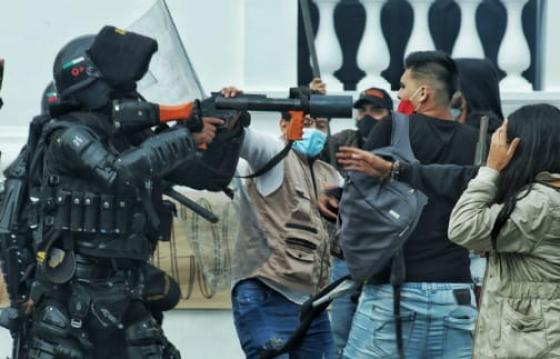 Fuerza pública en Unicauca