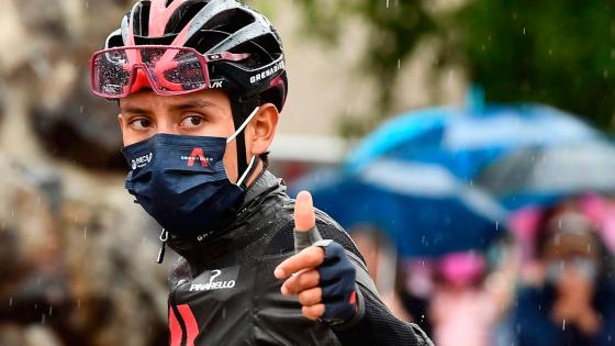 Egan Bernal, en el top 10 de la clasificación general del Giro de Italia 