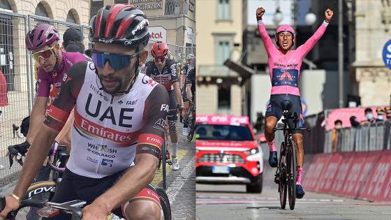 Particular elogio de Fernando Gaviria a Egan Bernal Particular elogio de Fernando Gaviria a Egan Bernal