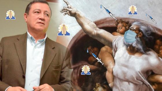 La curiosa pregunta del God colombiano a Macías por su vacunación La curiosa pregunta del God colombiano a Macías por su vacunación