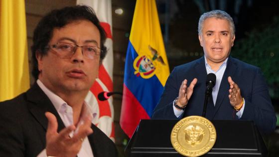Petro responde a Duque por culparlo de las protestas en Colombia Petro responde a Duque por culparlo de las protestas en Colombia