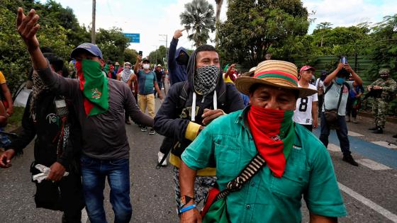 Minga Indígena sale de Cali Minga Indígena sale de Cali para apoyar otros territorios