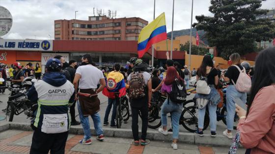 En vivo: Siga el minuto a minuto de las marchas en Bogotá En vivo: Siga el minuto a minuto de las marchas en Bogotá