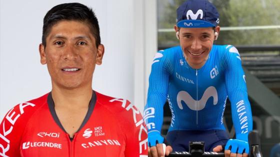 Ciclistas colombianos en Critérium del Dauphiné 2021