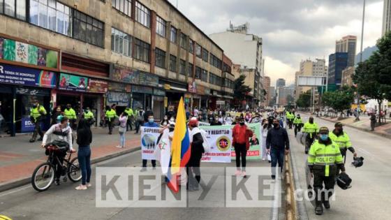 Paro Nacional: Puntos de concentración para el sexto día de marchas