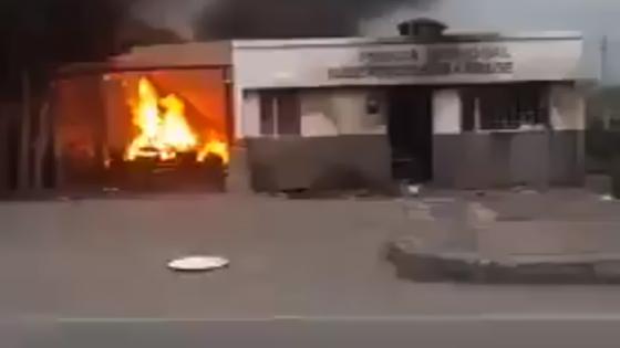 Intentan incinerar el Palacio de Justicia de Facatativá