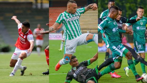 Santa Fe, Atlético Nacional y La Equidad