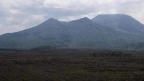 Volcán en el Congo