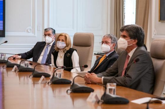 Tras reunión con Duque, Altas Cortes condenaron la violencia en el país Tras reunión con Duque, Altas Cortes condenaron la violencia en el país
